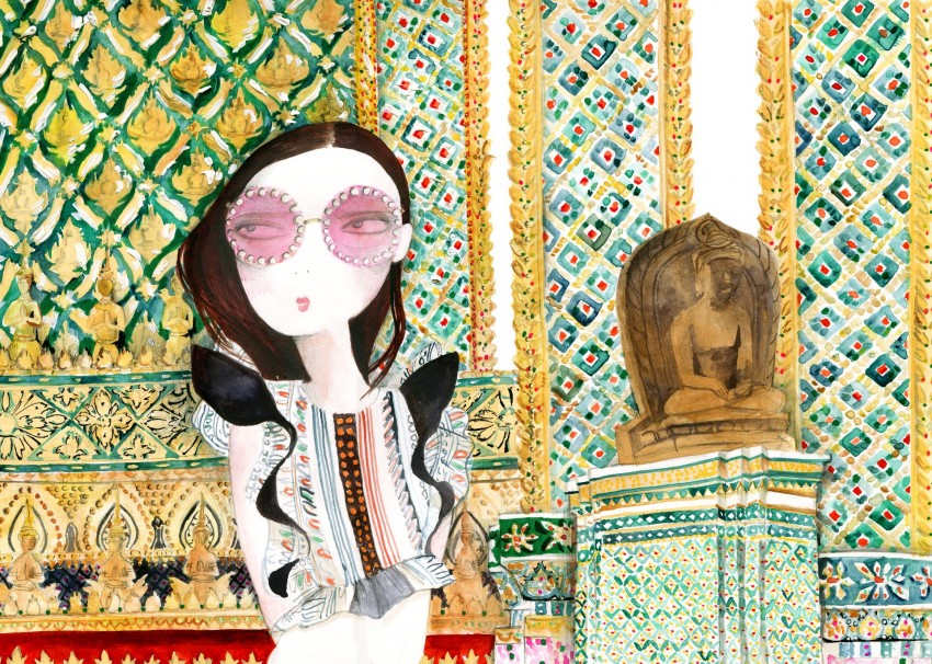 Illustrated with
