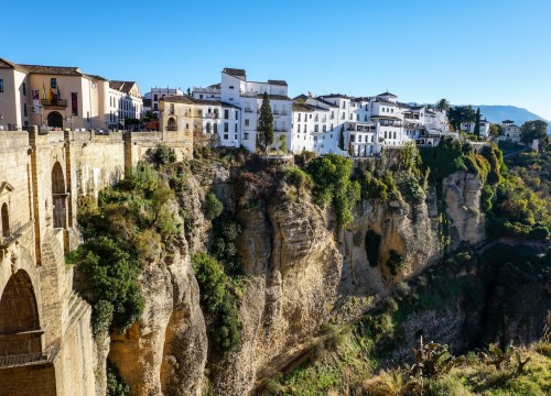 In autumn Andalusian villages are counted