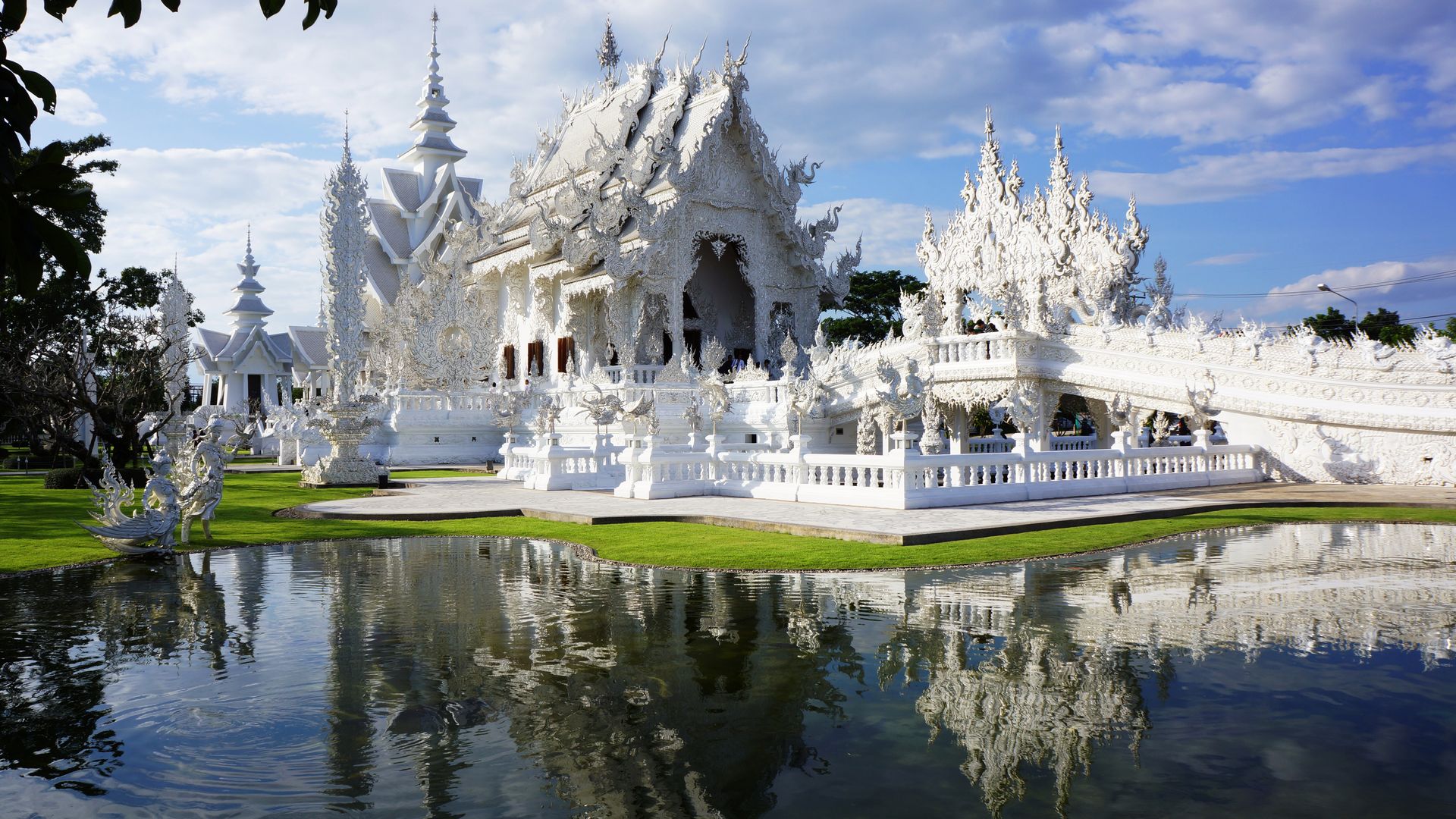 The great white temple