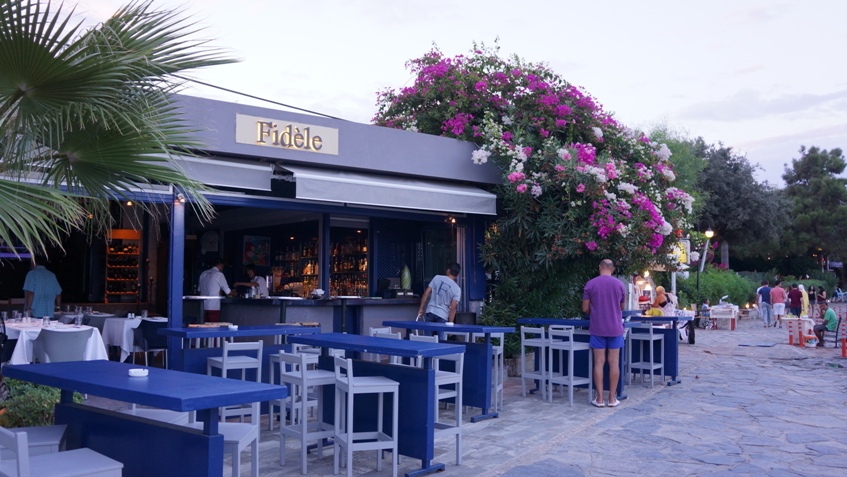 Fidele restaurant in beautiful Bodrum