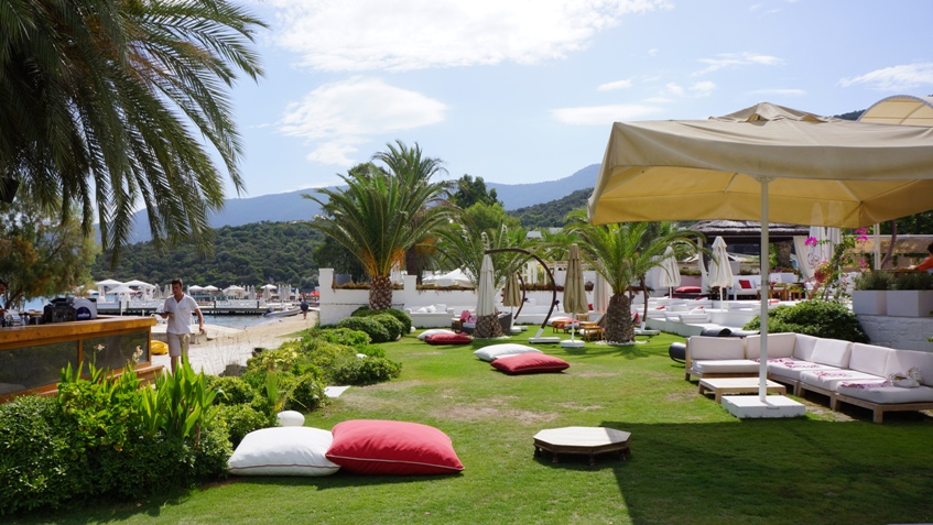 Frida Beach bar Casa dell&acute;Arte Bodrum