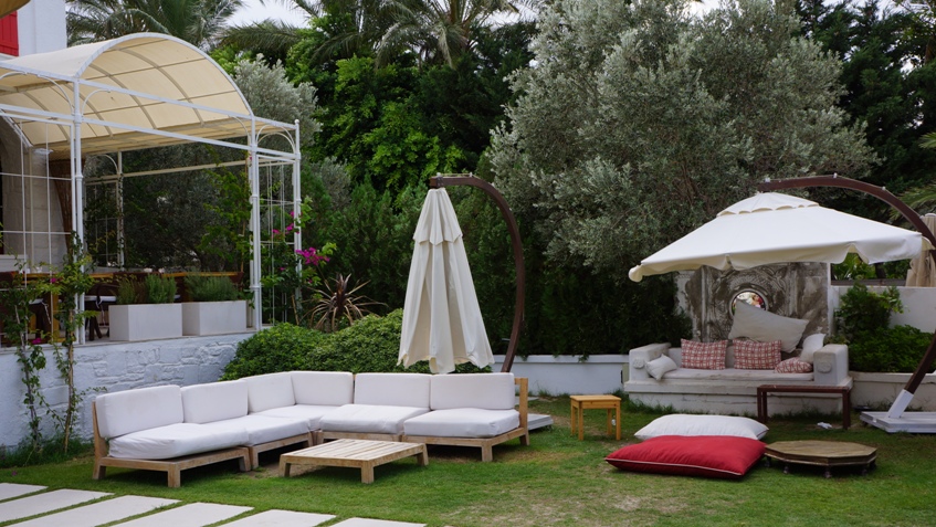 Bodrum beach bar
