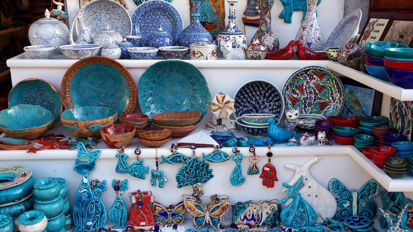 obiecte artizanale, bazar, Bodrum
