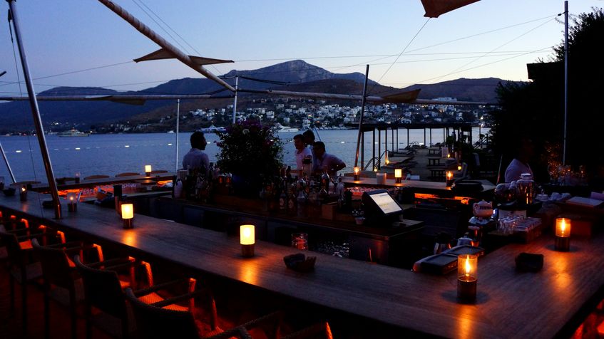 Macakizi Beach Bar, Bodrum
