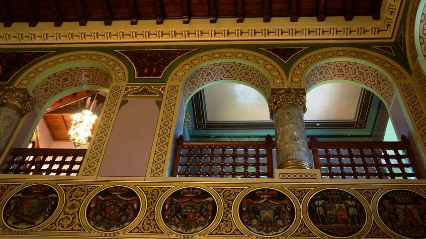 Interior picturi din Castel Cantacuzino