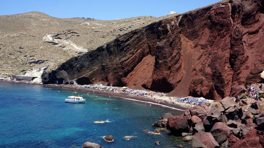 Red Beach & White Beach , Santorini