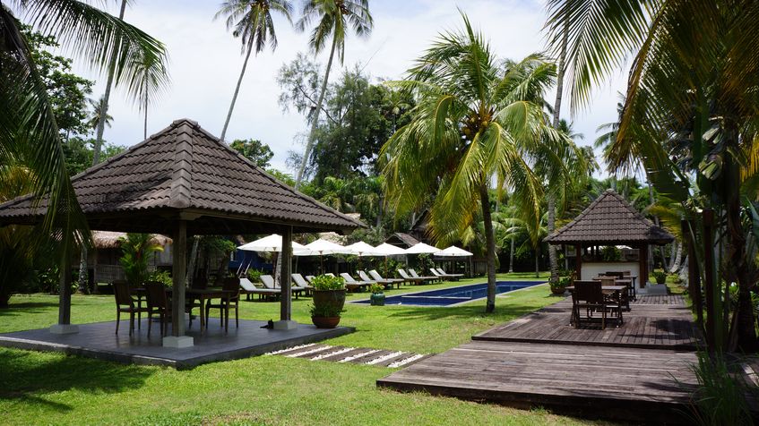 Foisoare langa piscina, Langkawi