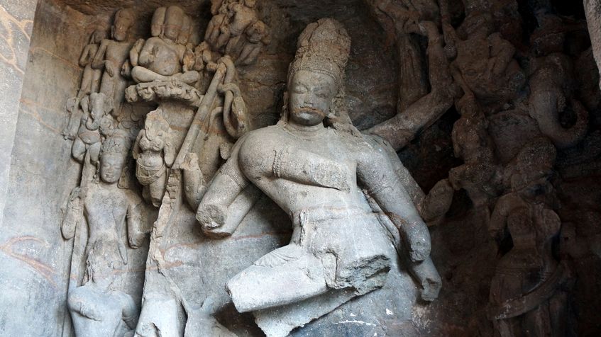 Zeitati din Elephanta Caves, Mumbai