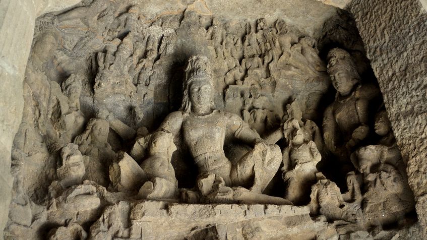 Sculpturi din Elephanta Caves, Mumbai