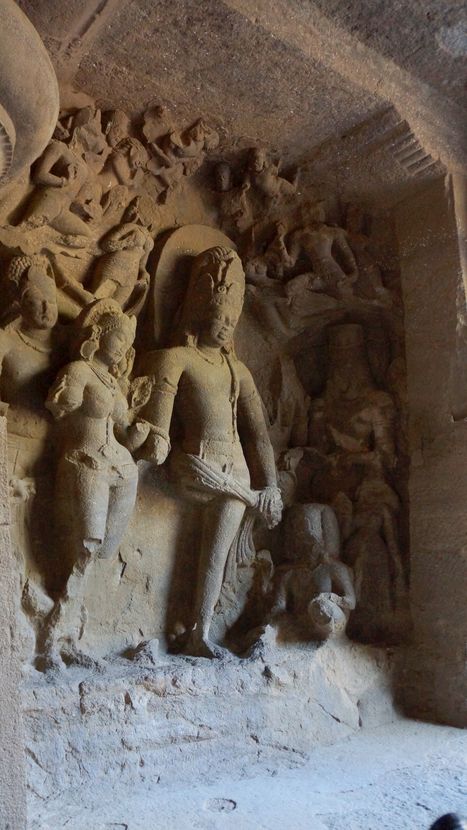 Imagini spectaculoase din Elephanta Caves, Mumbai