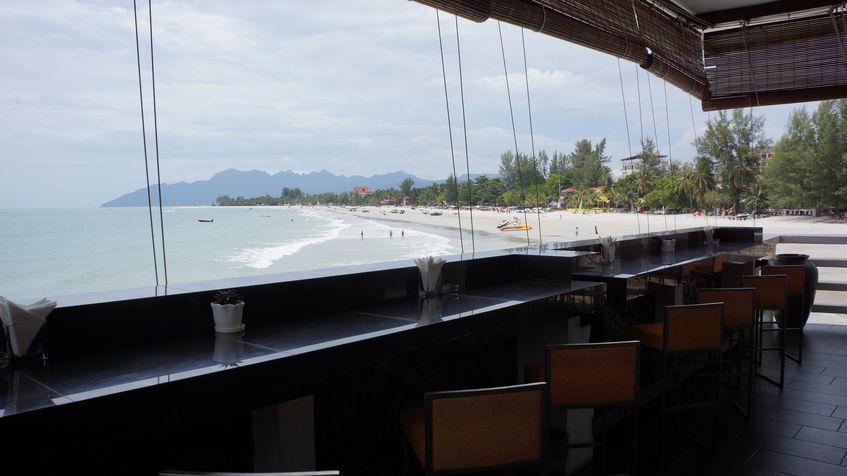Nice view from the bar, Langkawi