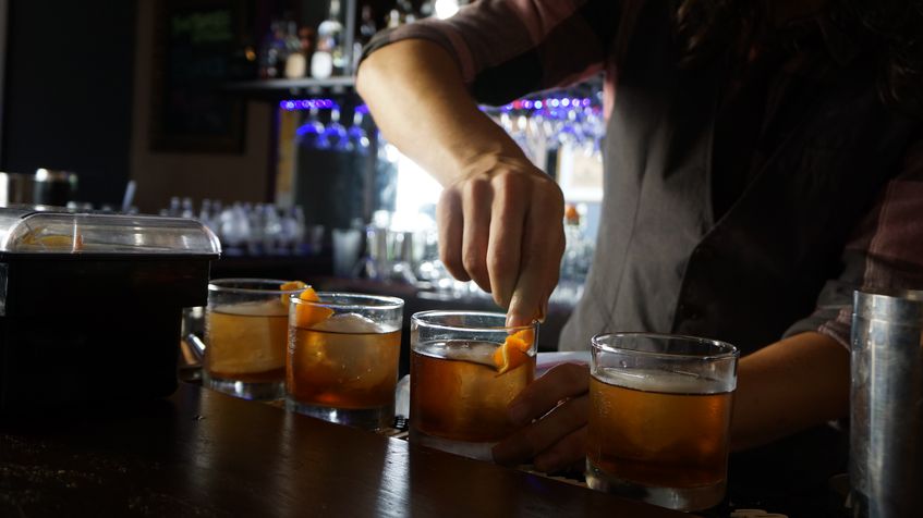 Rum Old Fashioned, The Mezzanine, Puerto Rico