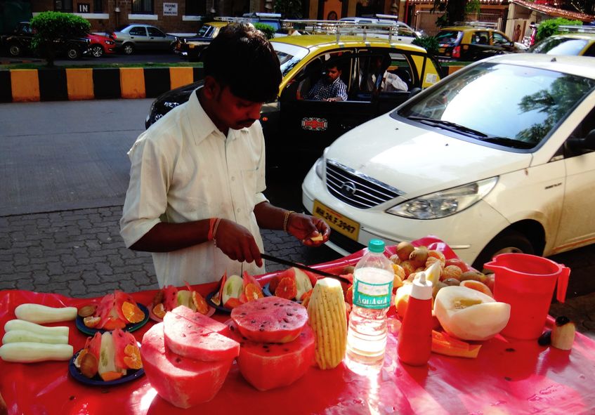 Pregatind street food in Mumbai