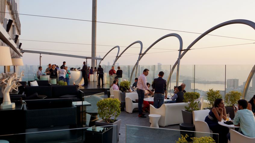 Detaliu din Are Bar, Mumbai