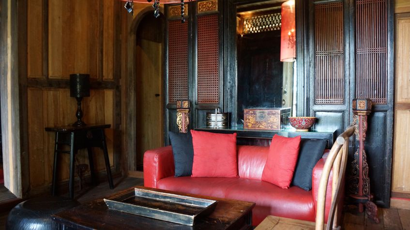 Interior restaurat, Temple Tree, Malaezia