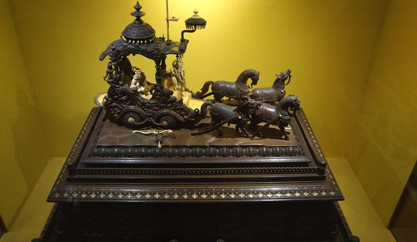 Detaliu din Chhatrapati Shivaji Maharaj Vastu Sangrahalaya, Mumbai