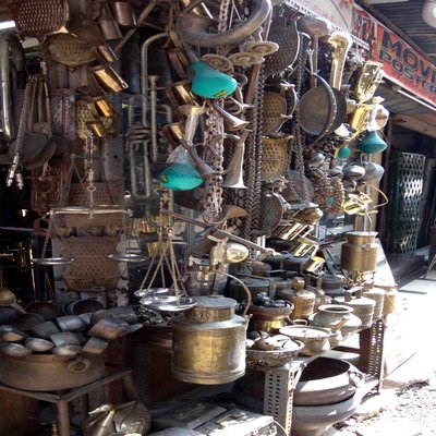 Detalii din Chor Bazar, Mumbai