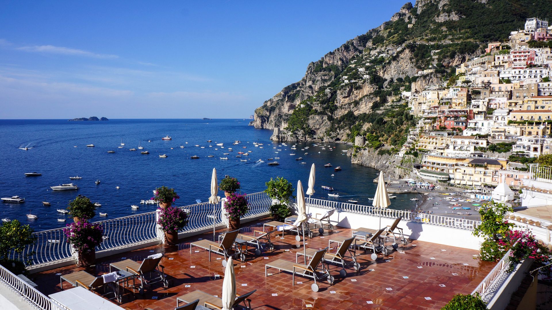 Sea delight in Positano