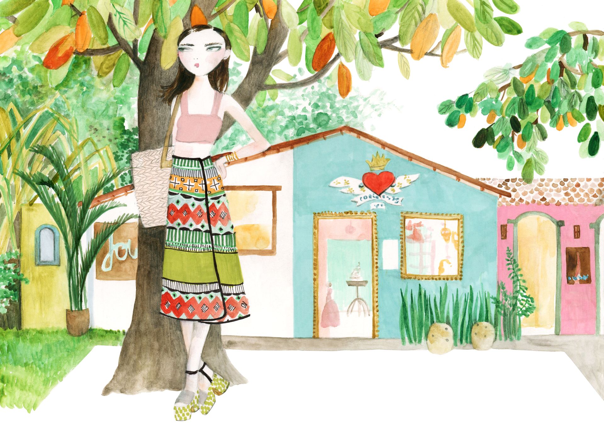 Illustrated with