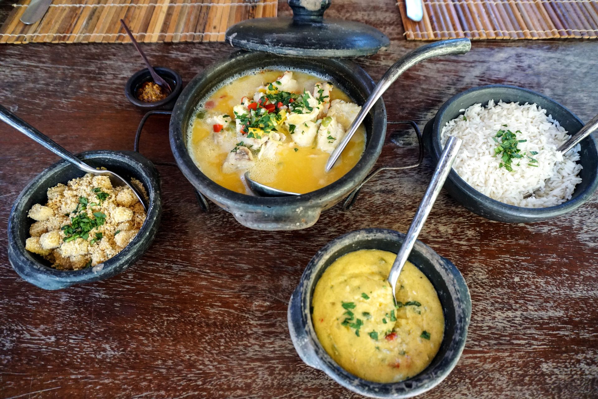 The Sea on a plate or the Bahian Stew (Trancoso style)