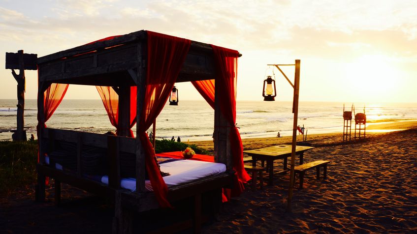 Decor perfect pe plaja